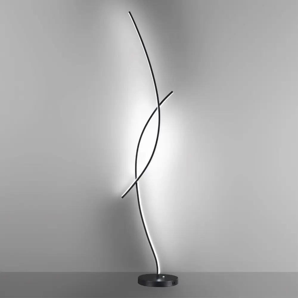 Фото 3 Торшер светодиодный Lumion LMN_5693_24FL регулируемый белый свет цвет черный Фото 3 Торшер светодиодный Lumion LMN_5693_24FL регулируемый белый свет цвет черный