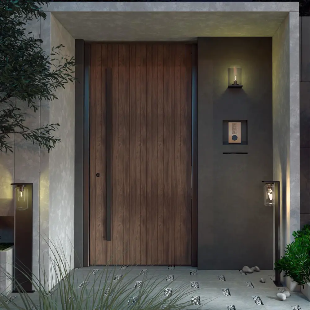 Фото 3 Фонарный столб уличный Novotech Fran Nv_370946 18 Вт 90 см IP54 цвет серый