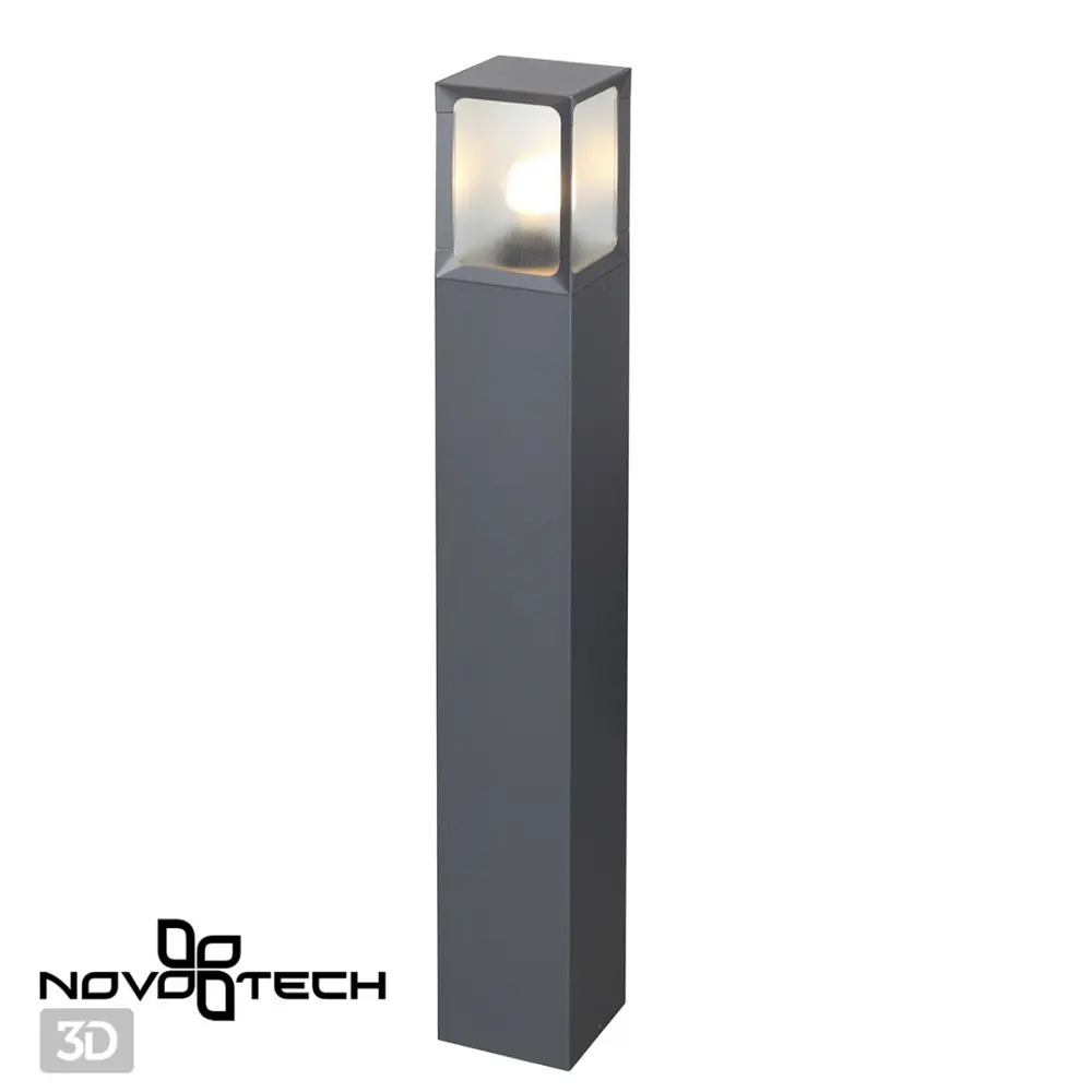 Фото 2 Фонарный столб уличный Novotech Arbor Nv_370948 18 Вт 90 см IP54 цвет серый