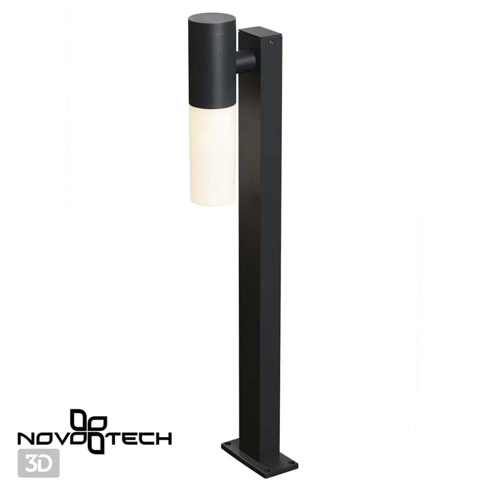 Фото 2 Фонарный столб уличный Novotech Mobi Nv_370961 18 Вт 80 см IP54 цвет черный