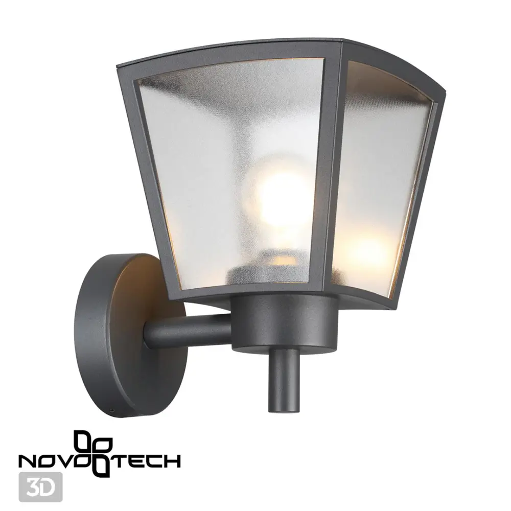Фото 2 Светильник уличный настенный Novotech Nv_370943 18 Вт IP54 цвет серый/серебристый Фото 2 Светильник уличный настенный Novotech Nv_370943 18 Вт IP54 цвет серый/серебристый