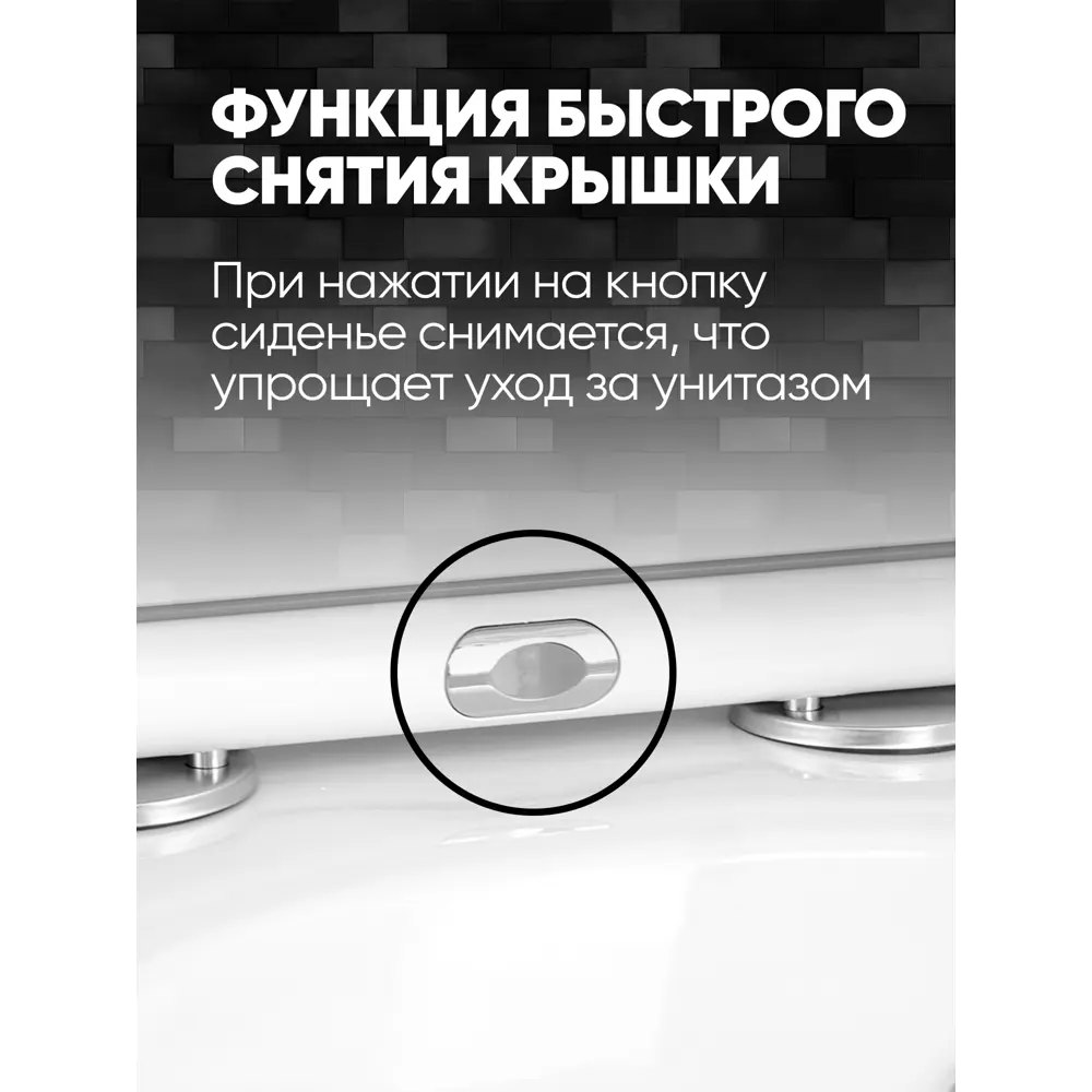 Фото 8 Унитаз подвесной Holler Vessel безободковый цвет белый Фото 8 Унитаз подвесной Holler Vessel безободковый цвет белый