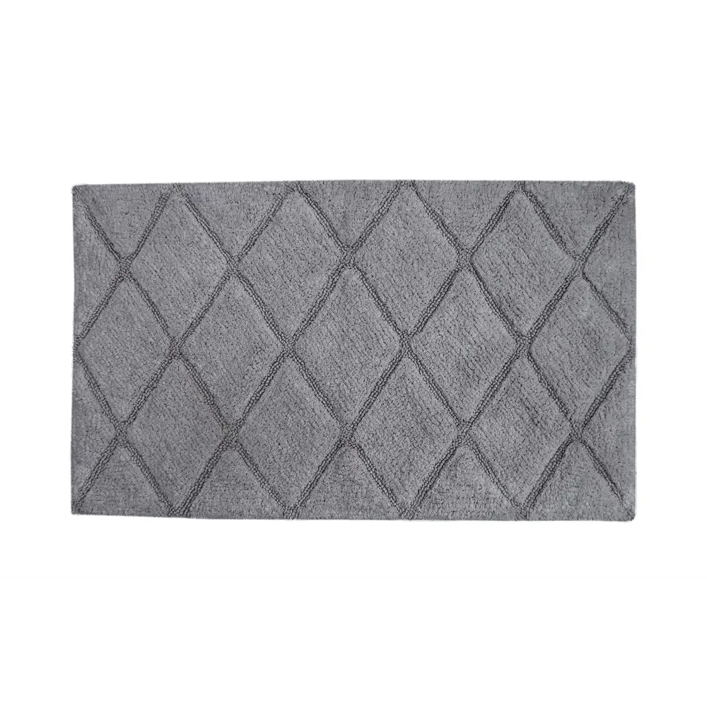 Фото Коврик для ванной комнаты SOFI DE MARKO КВ-Дж3-50x70 70x50см цвет серый/серебристый