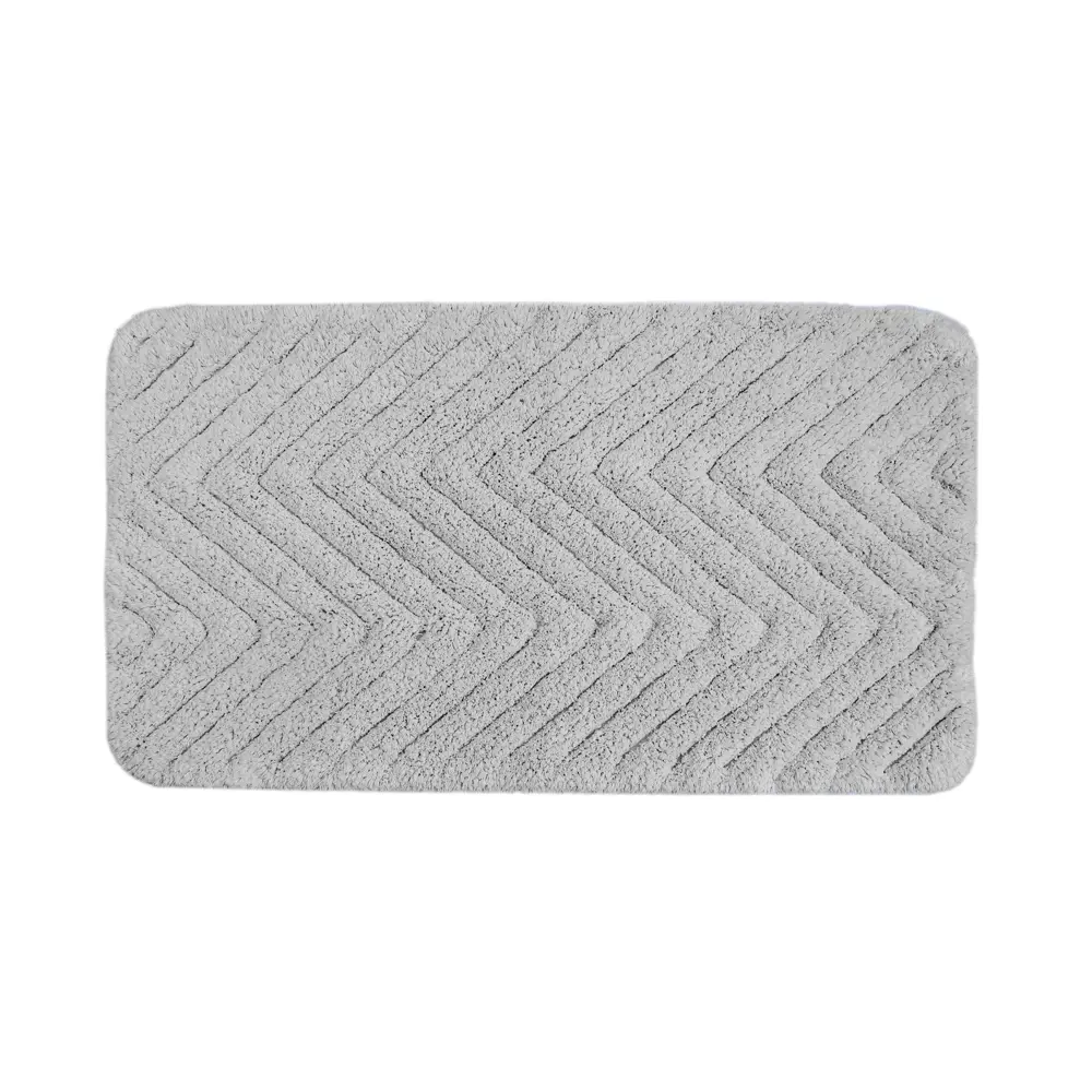 Фото Коврик для ванной комнаты SOFI DE MARKO КВ-Вт3-50x70 70x50см цвет серый/серебристый