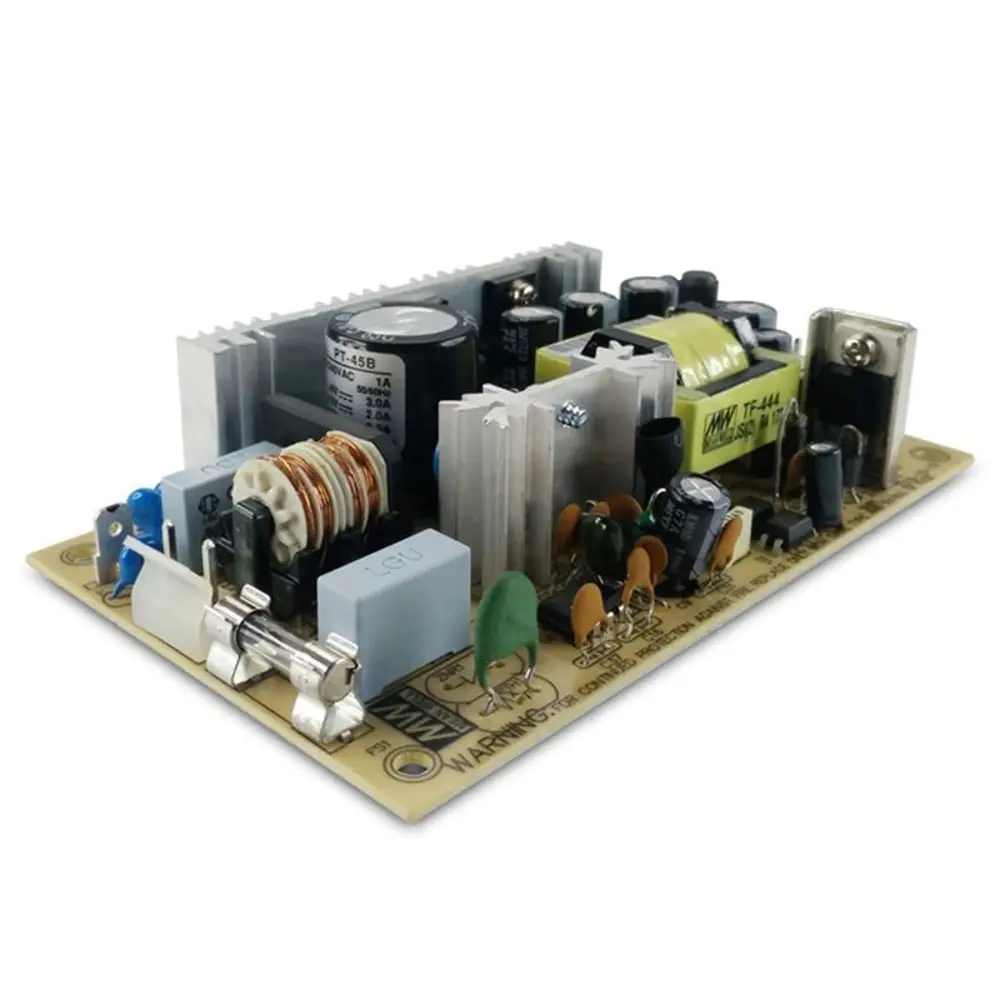 Фото Блок питания Mean Well PT-45B встраиваемый 42 Вт 5 В 5 А цвет черный Фото Блок питания Mean Well PT-45B встраиваемый 42 Вт 5 В 5 А цвет черный