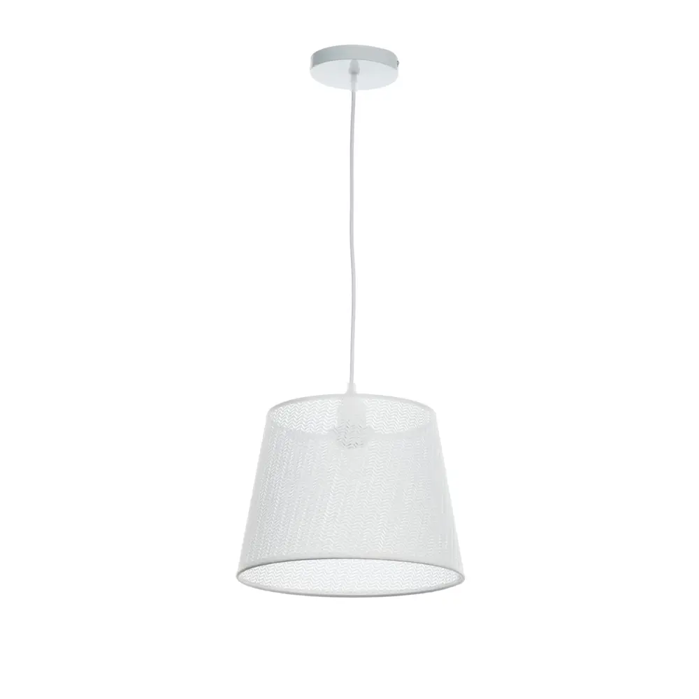 Фото Светильник подвесной Bayerlux Сима-ленд 10330783 1 лампа 3 м² цвет белый Фото Светильник подвесной Bayerlux Сима-ленд 10330783 1 лампа 3 м² цвет белый