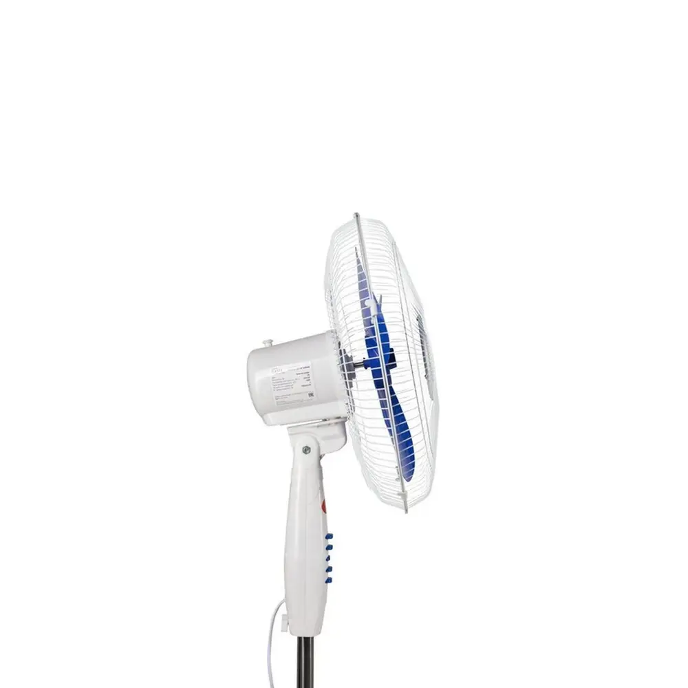 Фото 3 Напольный вентилятор Oasis VF-40PWB (1 шт. в коробке) 50 Вт D50 см цвет белый, синий Фото 3 Напольный вентилятор Oasis VF-40PWB (1 шт. в коробке) 50 Вт D50 см цвет белый, синий