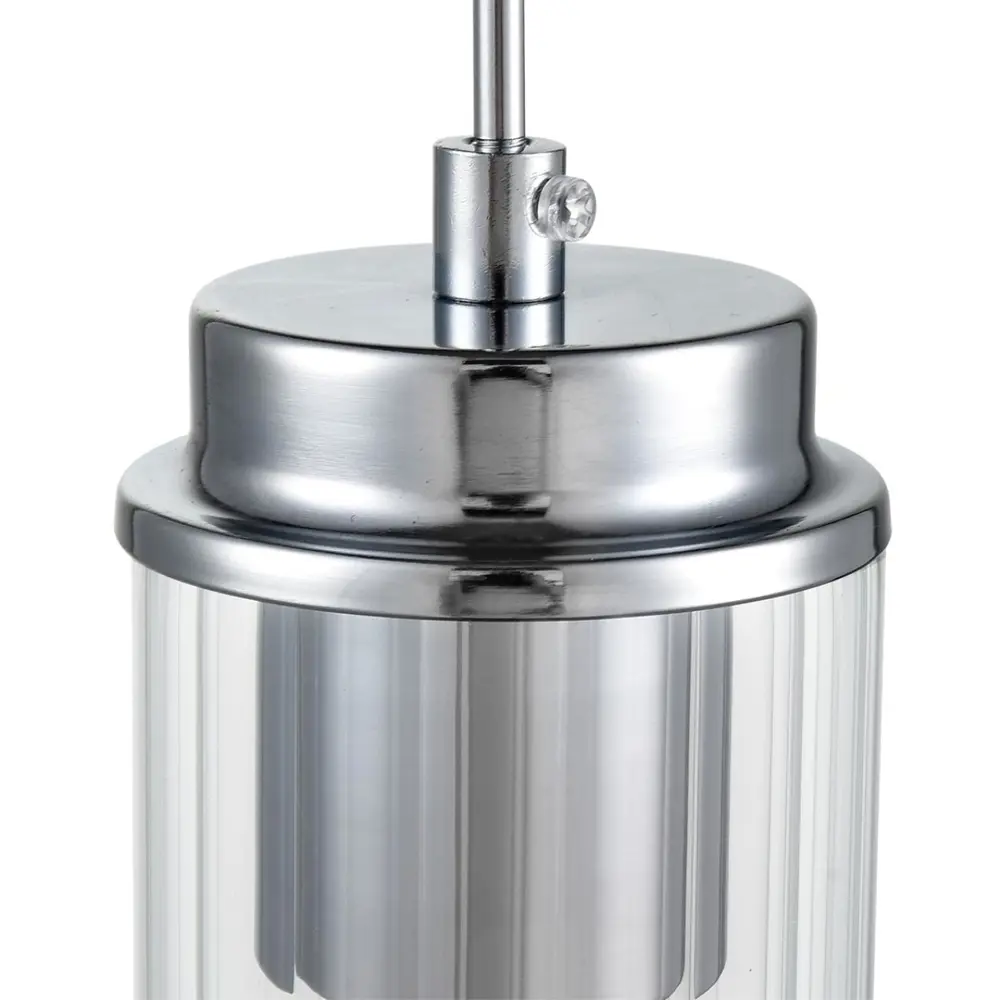 Фото 4 Светильник подвесной Lumion Isha 8102-1a 1 лампа 2 м² цвет хром/прозрачный Фото 4 Светильник подвесной Lumion Isha 8102-1a 1 лампа 2 м² цвет хром/прозрачный