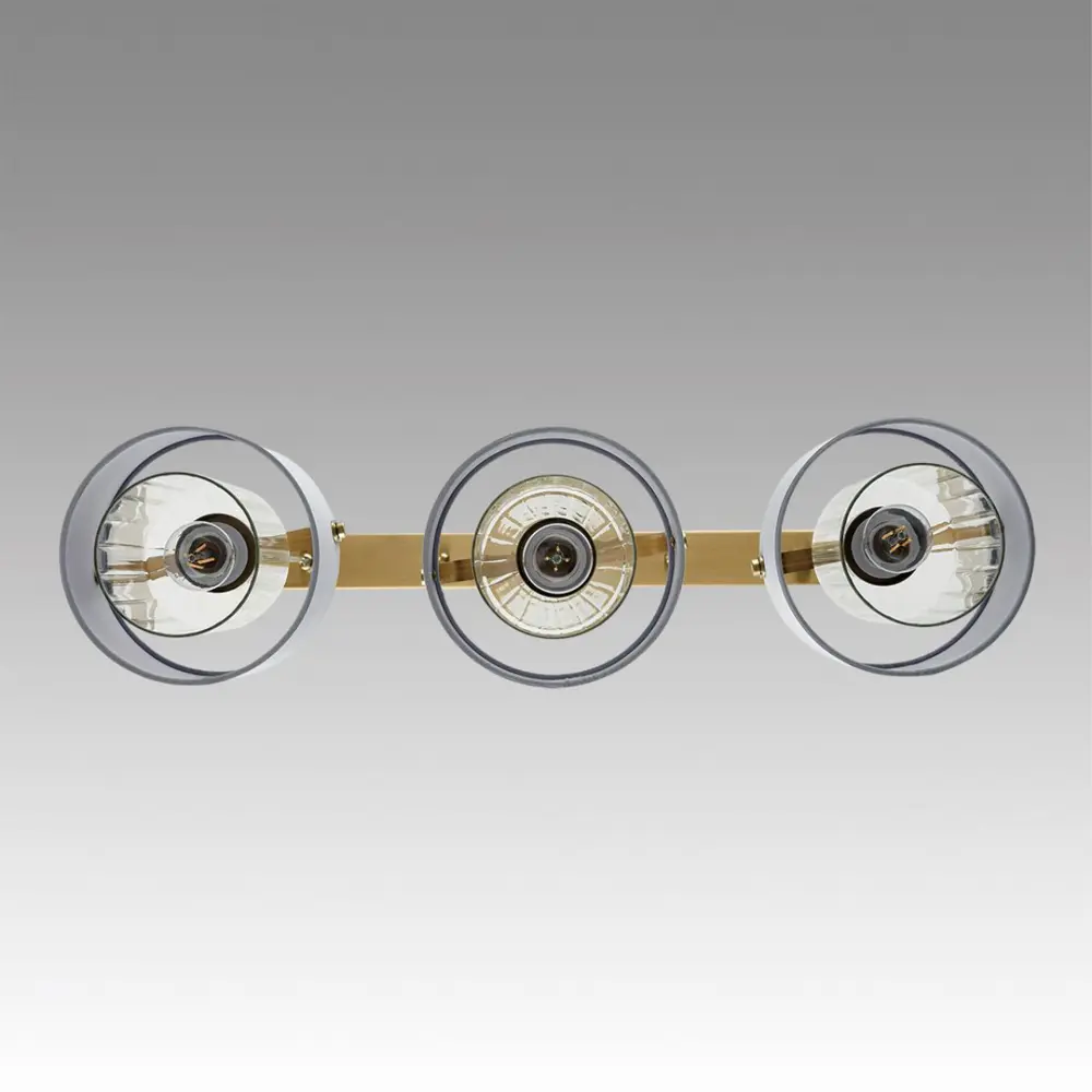 Фото 2 Светильник подвесной Lumion Jane 6592-3a 3 лампы 12 м² цвет серый/латунь Фото 2 Светильник подвесной Lumion Jane 6592-3a 3 лампы 12 м² цвет серый/латунь