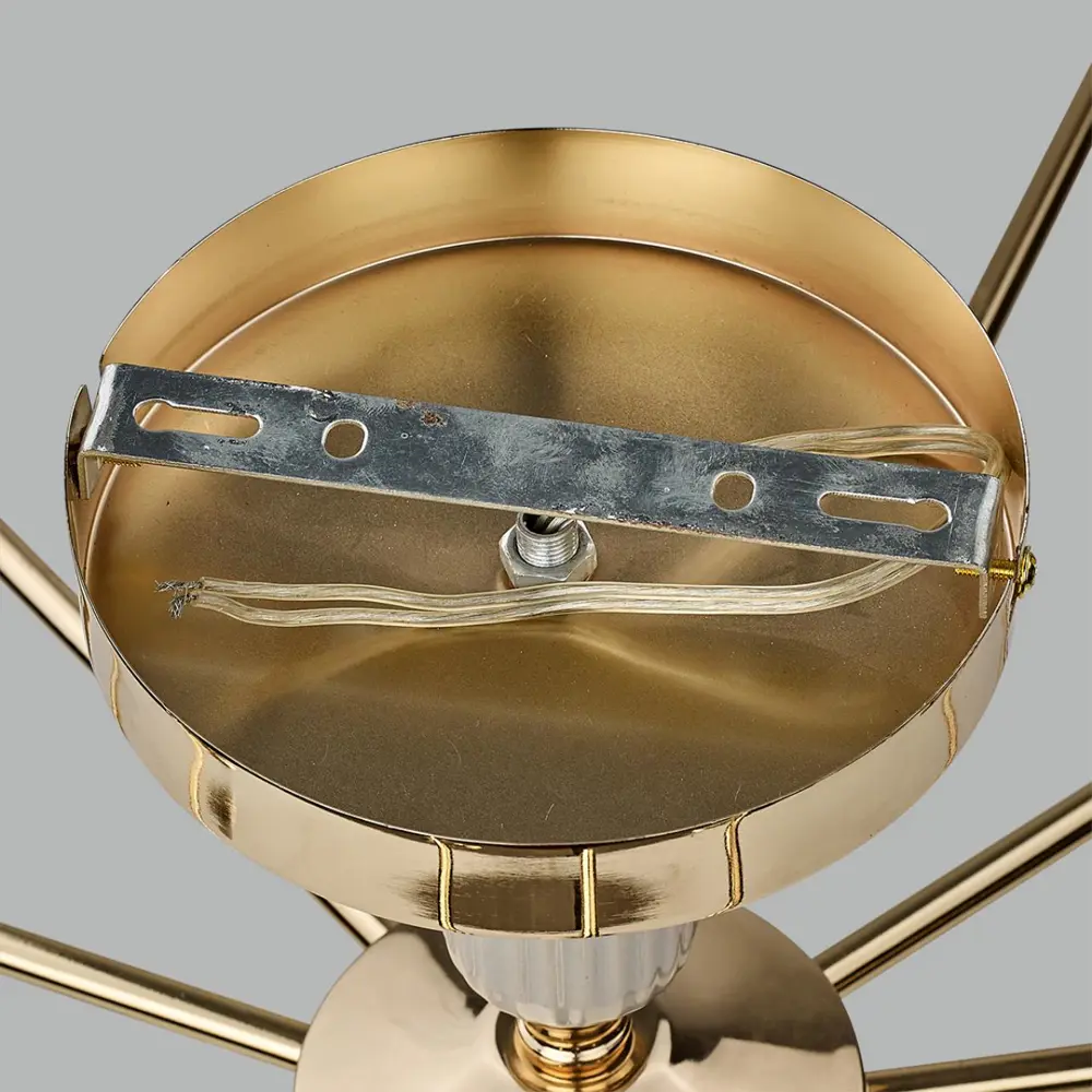 Фото 5 Люстра потолочная Lumion Vivien 6580-7c 7 ламп 14 м² цвет белый/золото/серый Фото 5 Люстра потолочная Lumion Vivien 6580-7c 7 ламп 14 м² цвет белый/золото/серый