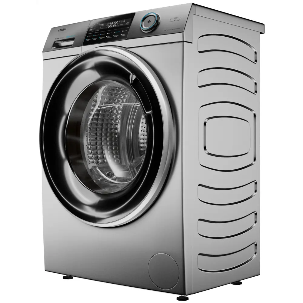 Фото 7 Стиральная машина Haier Hw70-bp12969ase 59.5x85x45.4 см 7 кг цвет серебристый Фото 7 Стиральная машина Haier Hw70-bp12969ase 59.5x85x45.4 см 7 кг цвет серебристый