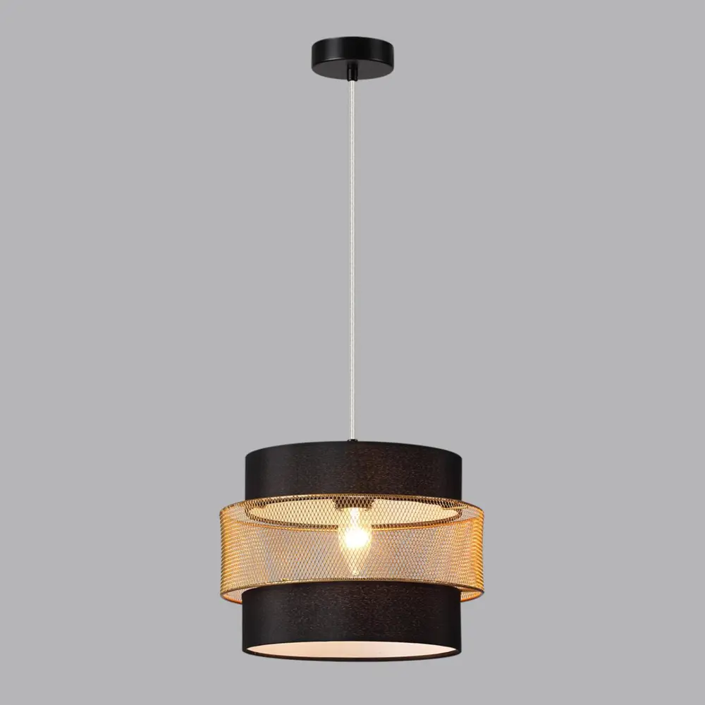 Фото 2 Светильник подвесной Lumion Animaisa 8003-1a 1 лампа 3 м² цвет черный/золотой Фото 2 Светильник подвесной Lumion Animaisa 8003-1a 1 лампа 3 м² цвет черный/золотой