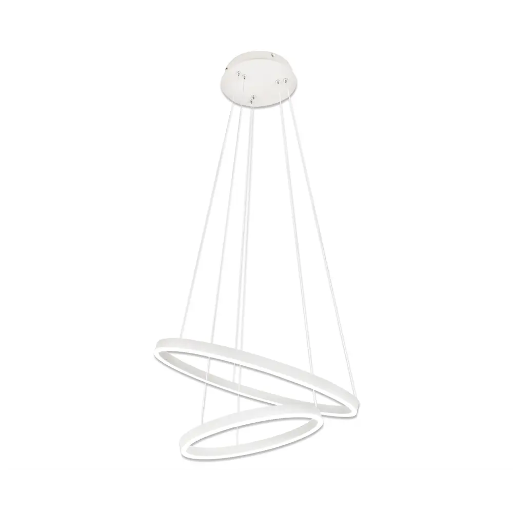 Фото Светильник подвесной светодиодный Kink light Тор 08219.01a 4000k-kinklight 30 м² нейтральный белый свет цвет белый Фото Светильник подвесной светодиодный Kink light Тор 08219.01a 4000k-kinklight 30 м² нейтральный белый свет цвет белый