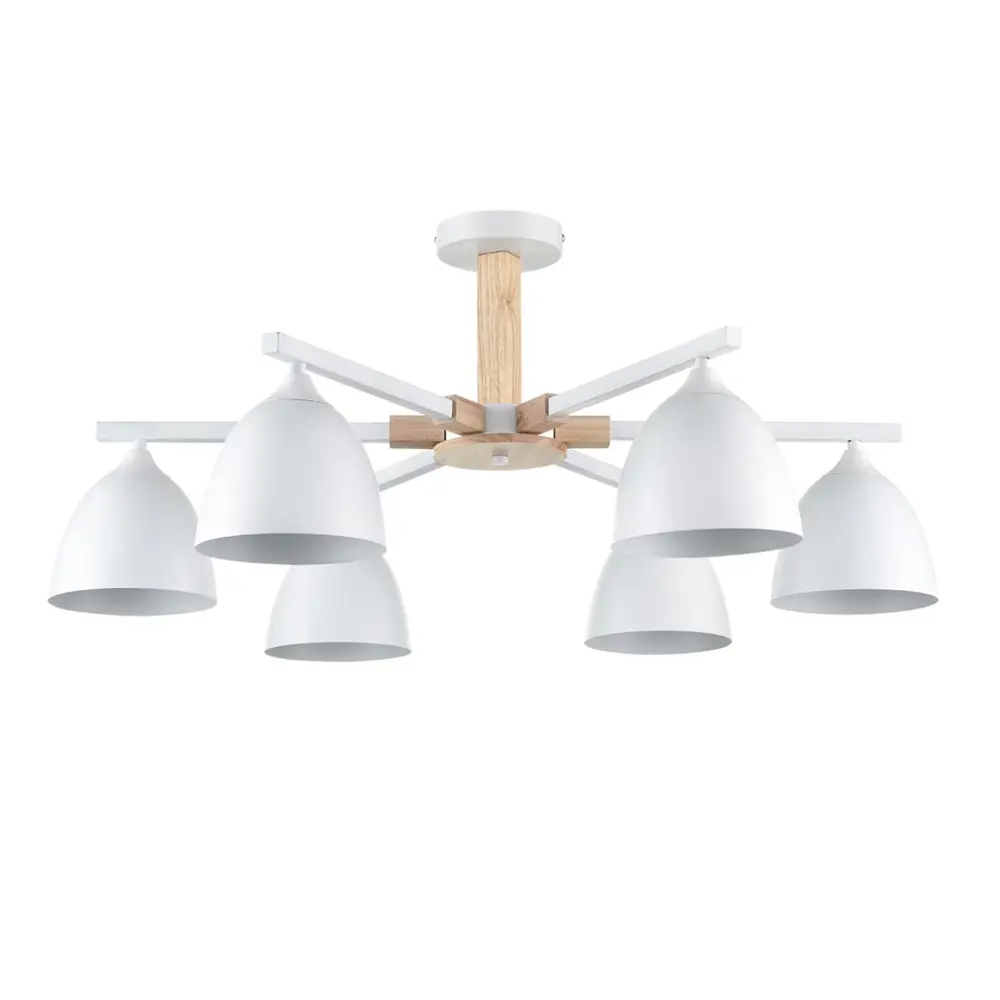 Фото Люстра потолочная Lumion Colange 8095-6c 6 ламп 18 м² цвет белый