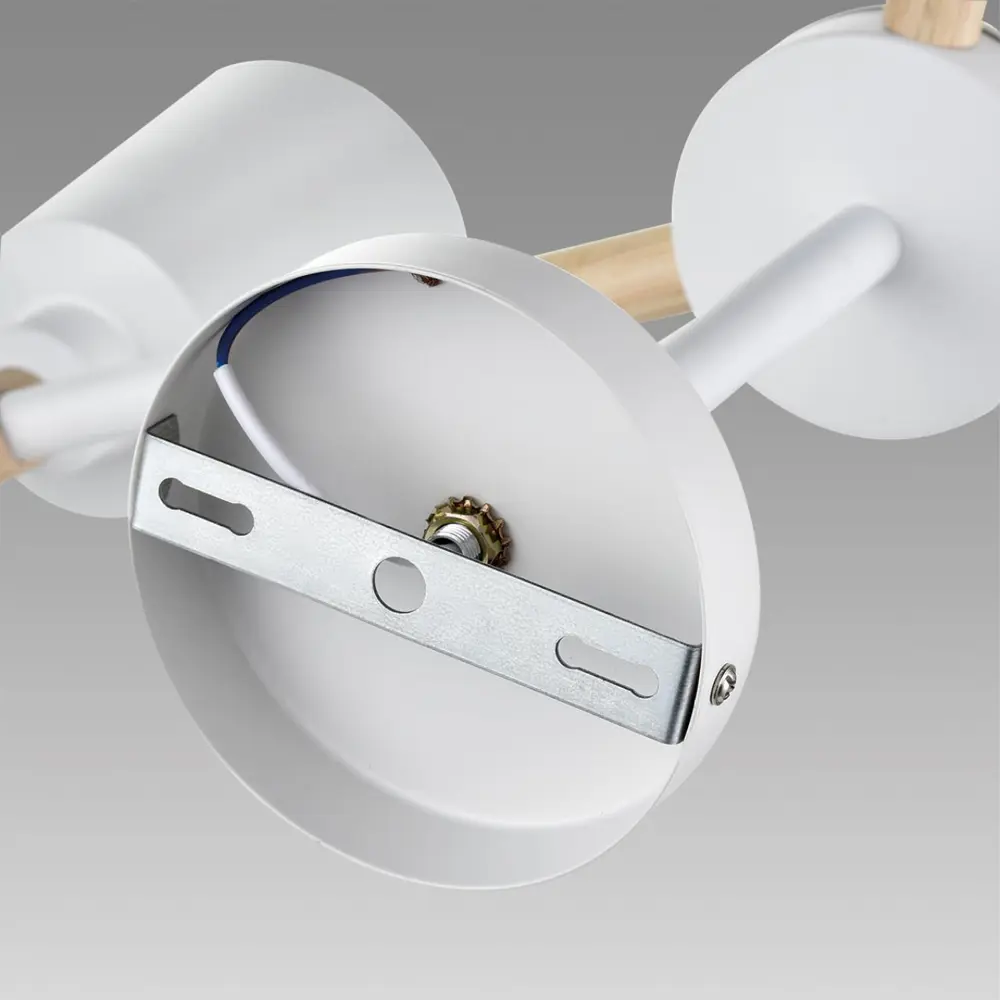 Фото 7 Люстра на штанге Lumion Rosalina 8097-6c 6 ламп 18 м² цвет белый