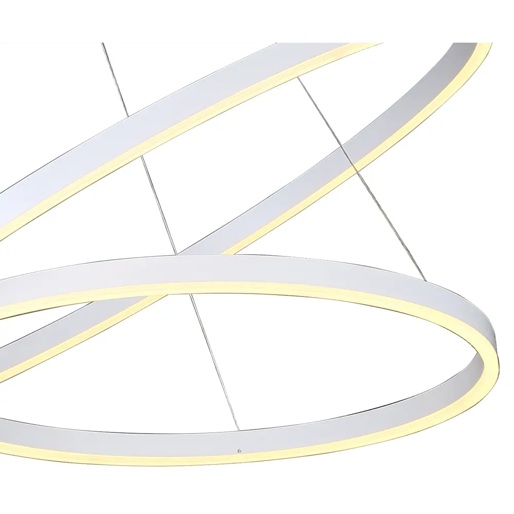 Фото 2 Светильник подвесной светодиодный Kink light Тор 08220.01a 4000k-kinklight 40 м² нейтральный белый свет цвет белый Фото 2 Светильник подвесной светодиодный Kink light Тор 08220.01a 4000k-kinklight 40 м² нейтральный белый свет цвет белый