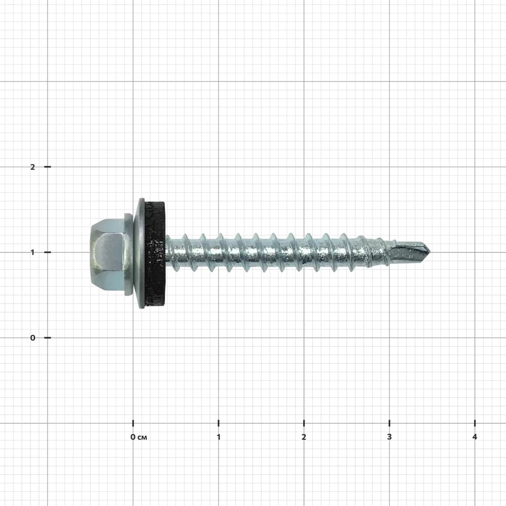 Фото 3 Саморезы кровельные по дереву Dilwis оцинкованные с буром 4.8x35 мм на вес Фото 3 Саморезы кровельные по дереву Dilwis оцинкованные с буром 4.8x35 мм на вес