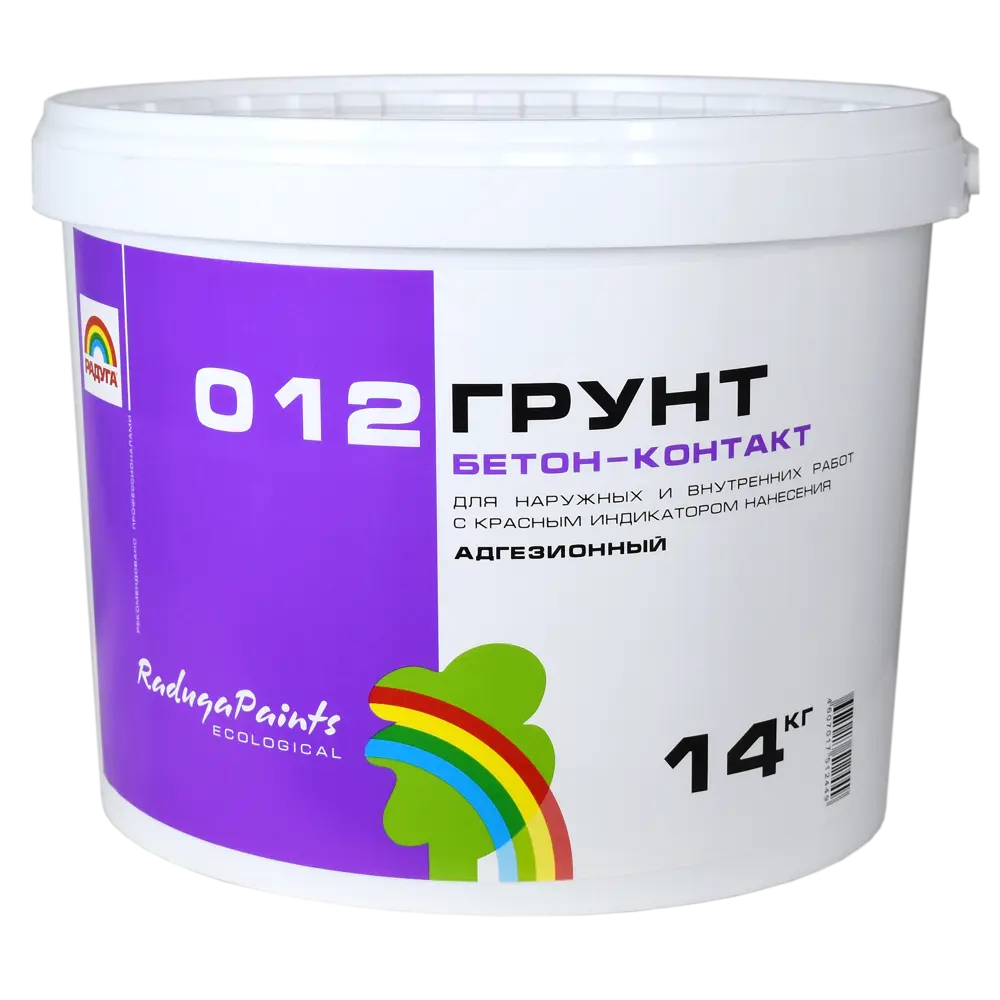 Фото Грунтовка Бетоконтакт, Радуга, 14 кг Фото Грунтовка Бетоконтакт, Радуга, 14 кг