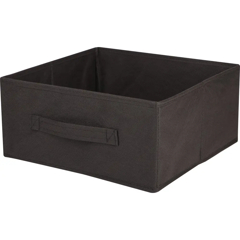 Фото Короб Рыжий кот 312628 31x31x15 см спанбонд цвет черный Фото Короб Рыжий кот 312628 31x31x15 см спанбонд цвет черный