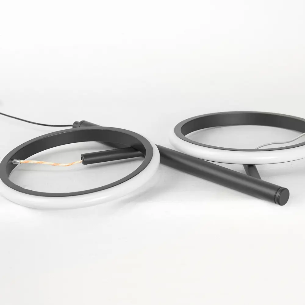 Фото 2 Светильник подвесной светодиодный Lussole Kimble Lsp-7417 10 м² нейтральный белый свет цвет черный Фото 2 Светильник подвесной светодиодный Lussole Kimble Lsp-7417 10 м² нейтральный белый свет цвет черный