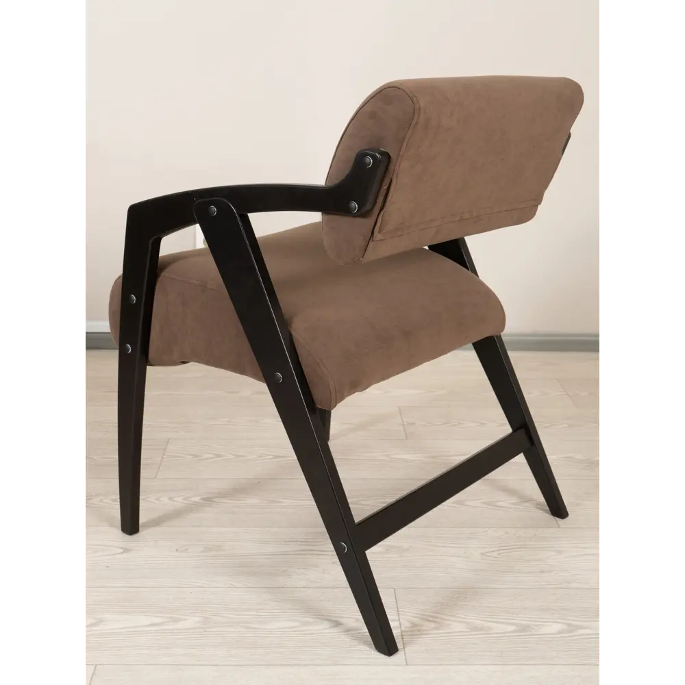 Фото 10 Стул Glider Кресло-стул Ultra Chocolate 55x78x62 см велюр цвет венге Фото 10 Стул Glider Кресло-стул Ultra Chocolate 55x78x62 см велюр цвет венге
