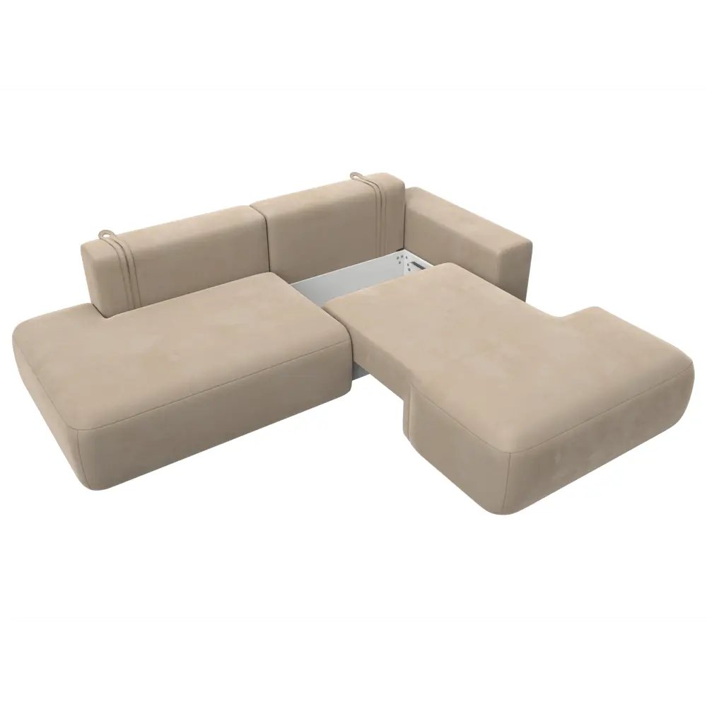 Фото 7 Диван угловой Лига-036 НПБ Модерн правый угол Лига диванов 121407 267x84x162 см велюр цвет бежевый Фото 7 Диван угловой Лига-036 НПБ Модерн правый угол Лига диванов 121407 267x84x162 см велюр цвет бежевый