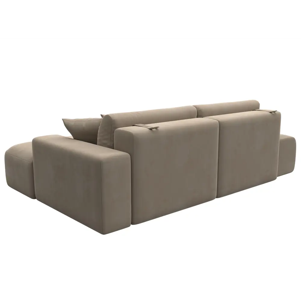 Фото 5 Диван угловой Лига-036 НПБ Модерн правый угол Лига диванов 121407 267x84x162 см велюр цвет бежевый Фото 5 Диван угловой Лига-036 НПБ Модерн правый угол Лига диванов 121407 267x84x162 см велюр цвет бежевый