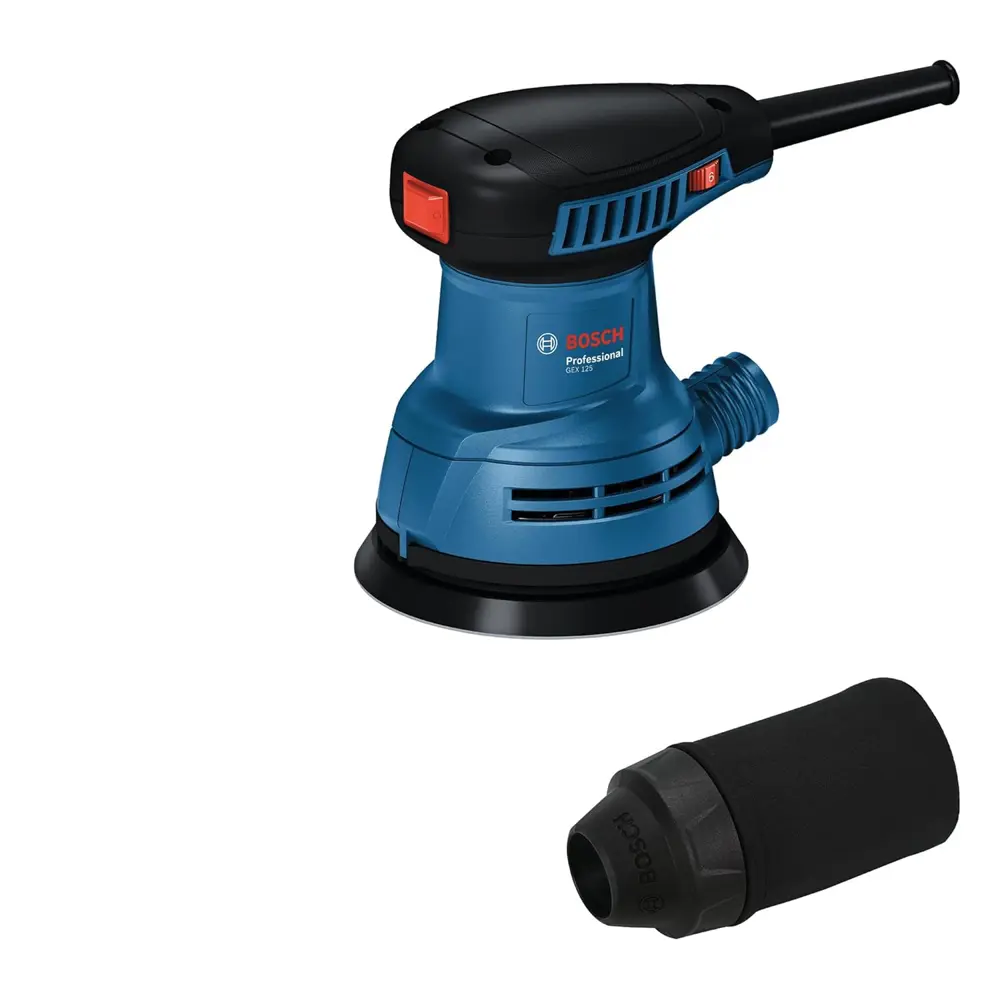 Фото 2 Эксцентриковая шлифмашина сетевая Bosch Professional GEX 125 601387500, 125 мм, 290 Вт Фото 2 Эксцентриковая шлифмашина сетевая Bosch Professional GEX 125 601387500, 125 мм, 290 Вт