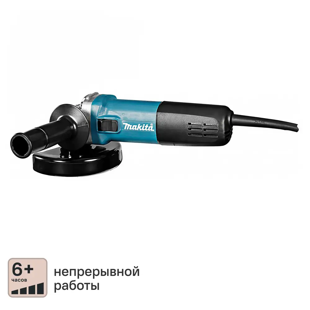 Фото УШМ Makita 9558HNR 840 Вт, 125 мм Фото УШМ Makita 9558HNR 840 Вт, 125 мм