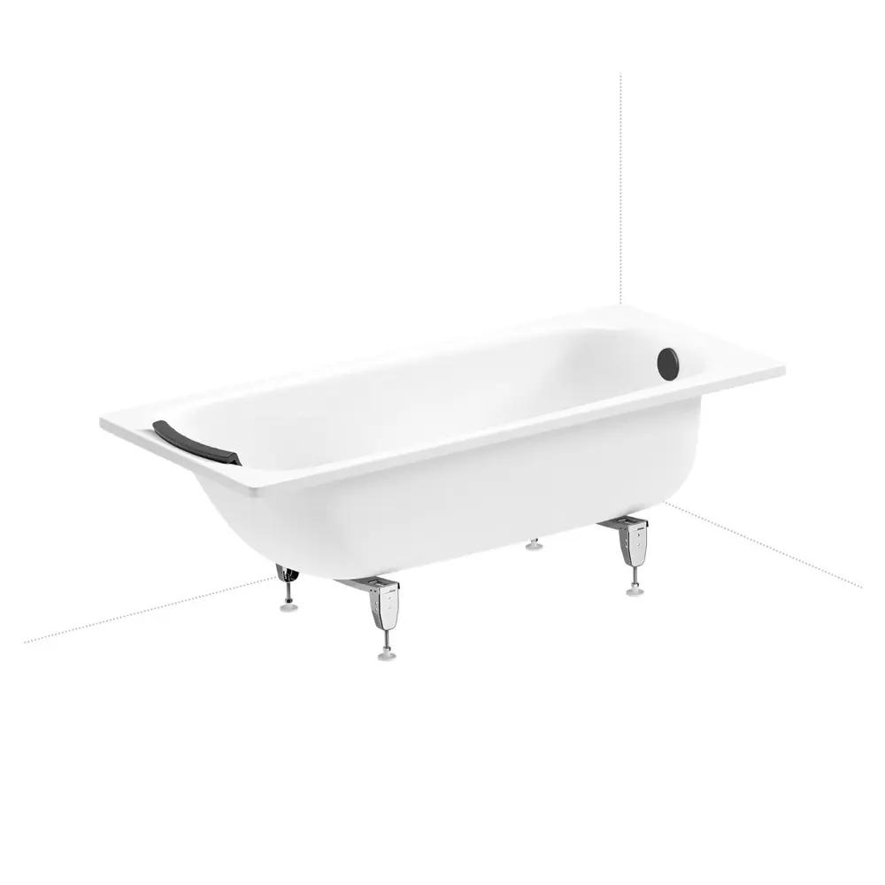 Фото 2 Ванна Sanitana BLB Universal 20220715R прямоугольная сталь 160x70 см с напольным унитазом и раковиной в комплекте Фото 2 Ванна Sanitana BLB Universal 20220715R прямоугольная сталь 160x70 см с напольным унитазом и раковиной в комплекте