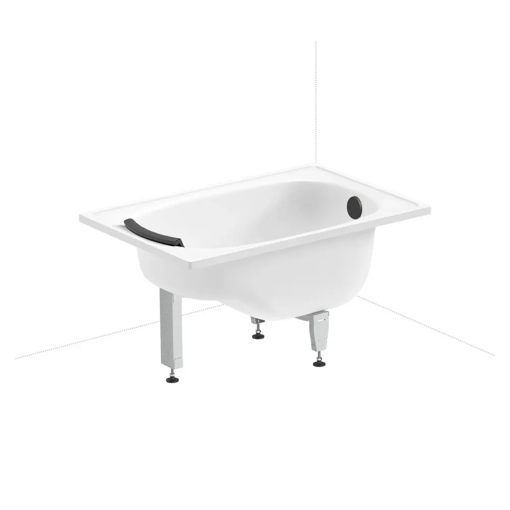 Фото 2 Ванна Sanitana BLB Europa Mini 20220755R прямоугольная сталь 105x70 см с подвесным унитазом и раковиной в комплекте Фото 2 Ванна Sanitana BLB Europa Mini 20220755R прямоугольная сталь 105x70 см с подвесным унитазом и раковиной в комплекте