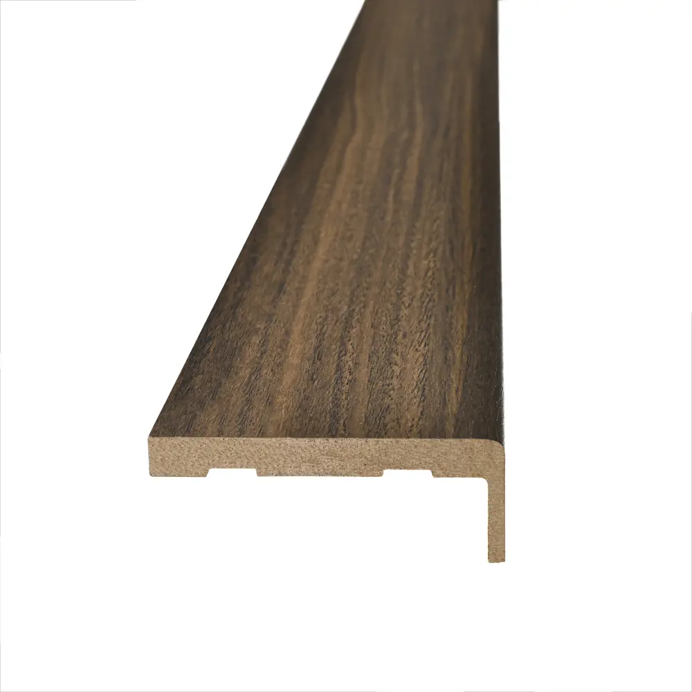 Фото 2 Наличник телескопический 2170x70x8 мм ПВХ цвет орех натуральный Фото 2 Наличник телескопический 2170x70x8 мм ПВХ цвет орех натуральный