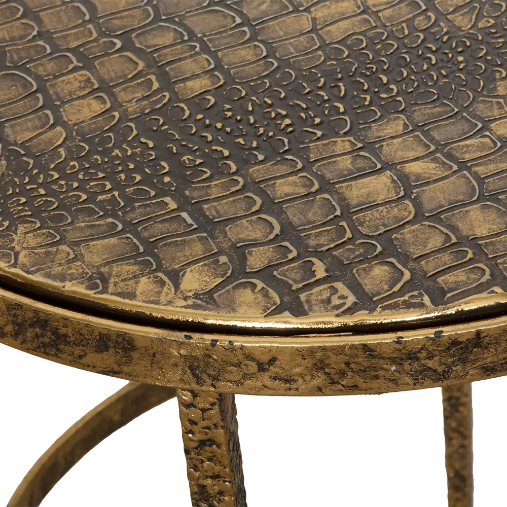 Фото 2 Подставка кованая Bogacho 19053/бронзовый Сафари бронзовая