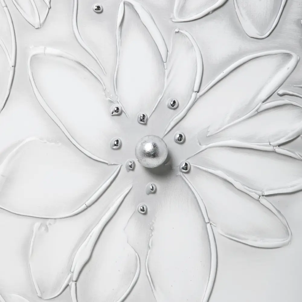 Фото 6 Комод Bogacho 63x105x41 см 3 ящика МДФ цвет белый 11621/белый