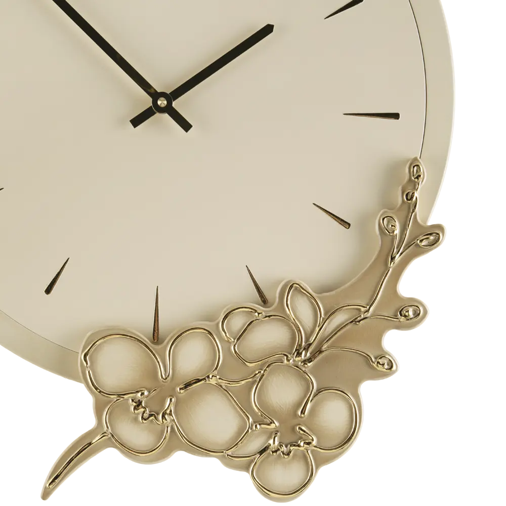 Фото 4 Часы настенные Bogacho Орхидея Трейси крем Фото 4 Часы настенные Bogacho Орхидея Трейси крем