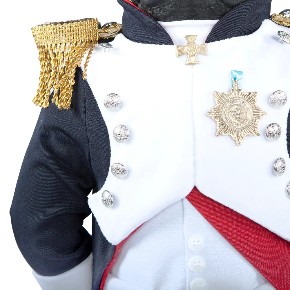 Фото 8 Коллекционная игрушка Bogacho Собака Мопс Бонапарт ручная работа