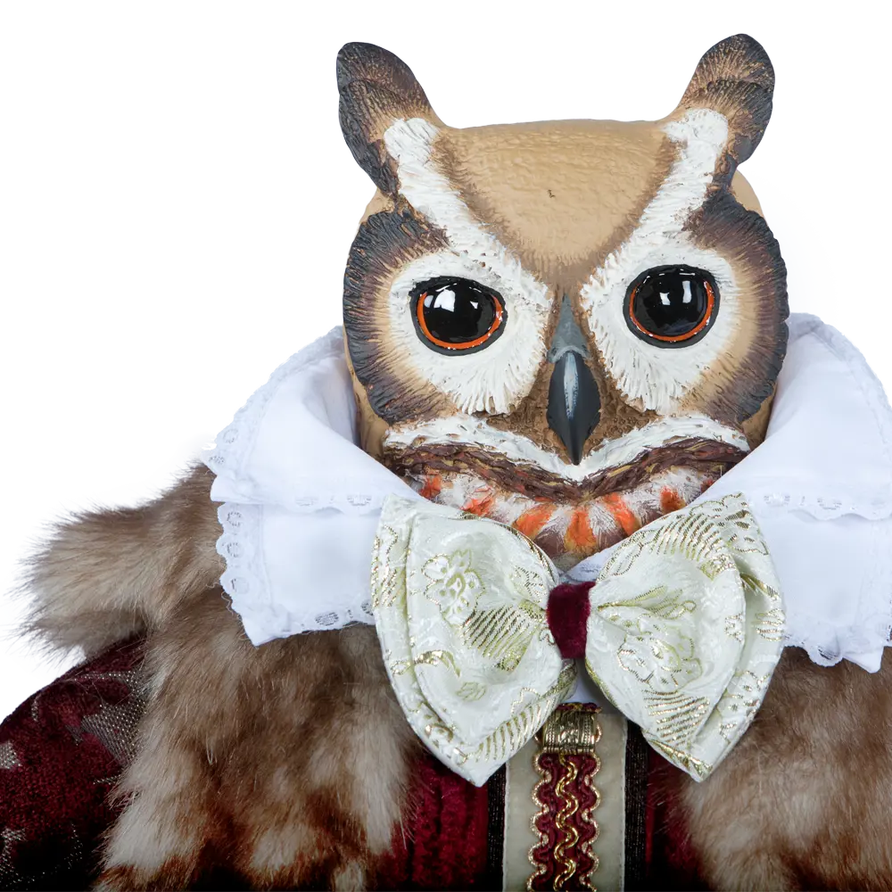 Фото 5 Коллекционная игрушка Bogacho Филин Шопенгауэр ручная работа Фото 5 Коллекционная игрушка Bogacho Филин Шопенгауэр ручная работа