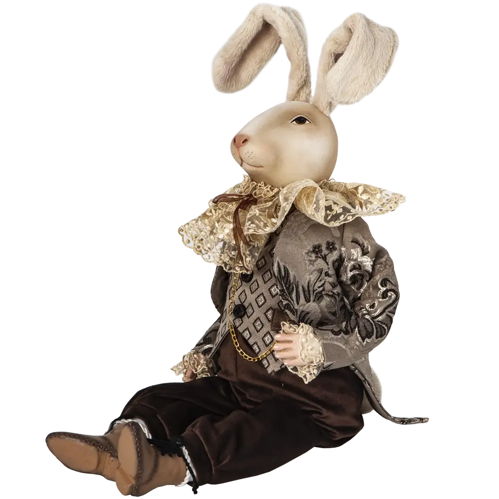 Фото 13 Коллекционная игрушка Bogacho Братец Кролик Браун ручная работа