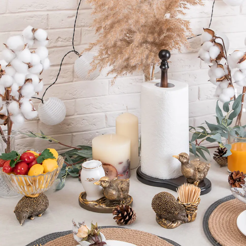 Фото 6 Держатель Bogacho литьевой мрамор цвет коричневый 72045/бронзовый Фото 6 Держатель Bogacho литьевой мрамор цвет коричневый 72045/бронзовый