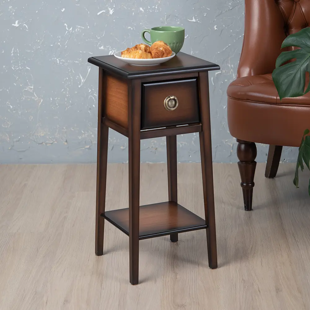 Фото Деревянная подставка Bogacho Жаклин 1 коричневый Фото Деревянная подставка Bogacho Жаклин 1 коричневый