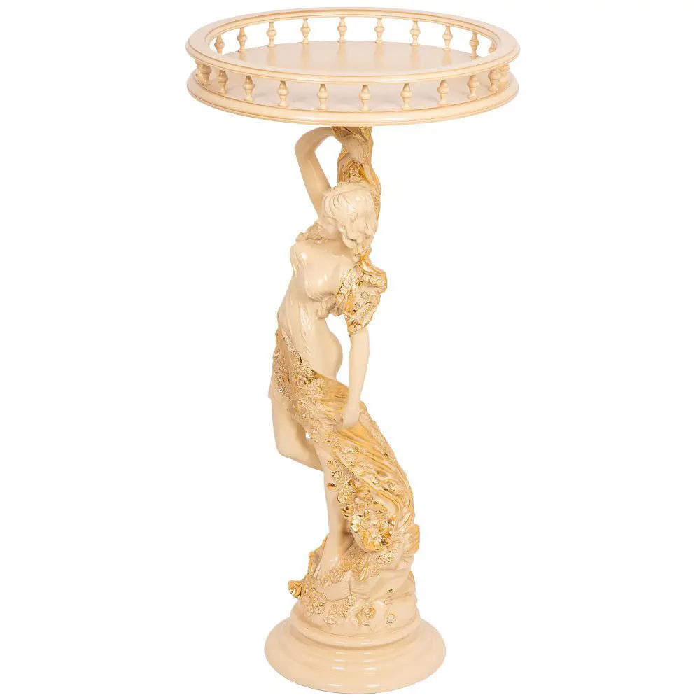 Фото 6 Столик декоративный Bogacho 13057/АС/450/2Ас Изабель бежевый 45 см Фото 6 Столик декоративный Bogacho 13057/АС/450/2Ас Изабель бежевый 45 см