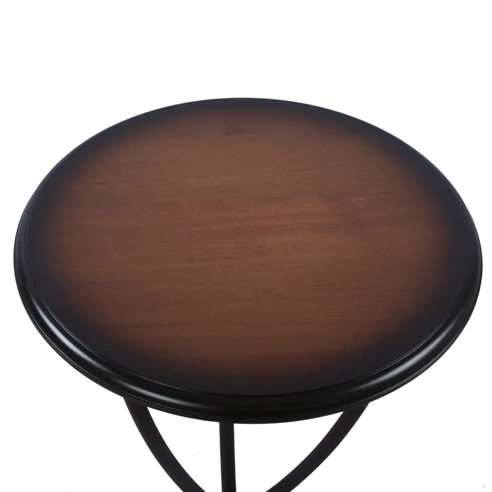 Фото 2 Кованая подставка Bogacho Шанель-1/1 выСота 70 см коричневая