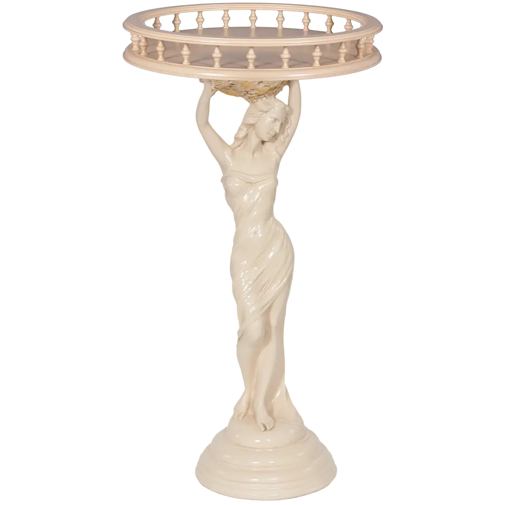 Фото Столик декоративный Bogacho 13021/АС/450/2Ас Валерия бежевый 45 см Фото Столик декоративный Bogacho 13021/АС/450/2Ас Валерия бежевый 45 см