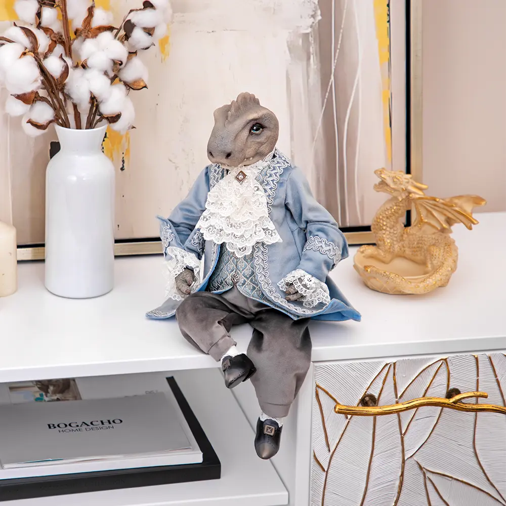 Фото 3 Статуэтка интерьерная кукла Bogacho символ года 2024 Дракон Дюк Ришелье