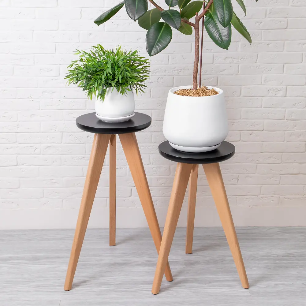 Фото 5 Подставка для цветочных горшков AIM 11679/чёрный Эко чёрный Фото 5 Подставка для цветочных горшков AIM 11679/чёрный Эко чёрный