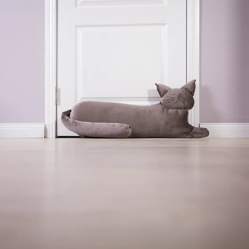 Фото 2 Декоративная подушка Кошка соня 74335_коричневый Bogacho 38 см цвет коричневый Фото 2 Декоративная подушка Кошка соня 74335_коричневый Bogacho 38 см цвет коричневый