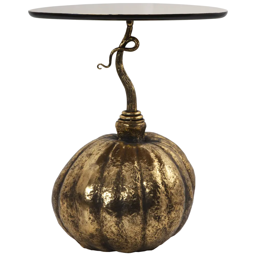 Фото 2 Декоративный столик Bogacho Королева осени бронзовый ручная работа