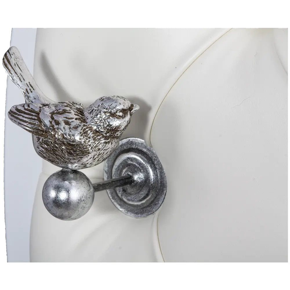 Фото 2 Вешалка настенная 5 крючков 88x128x16 см BOGACHO Квин цвет белый