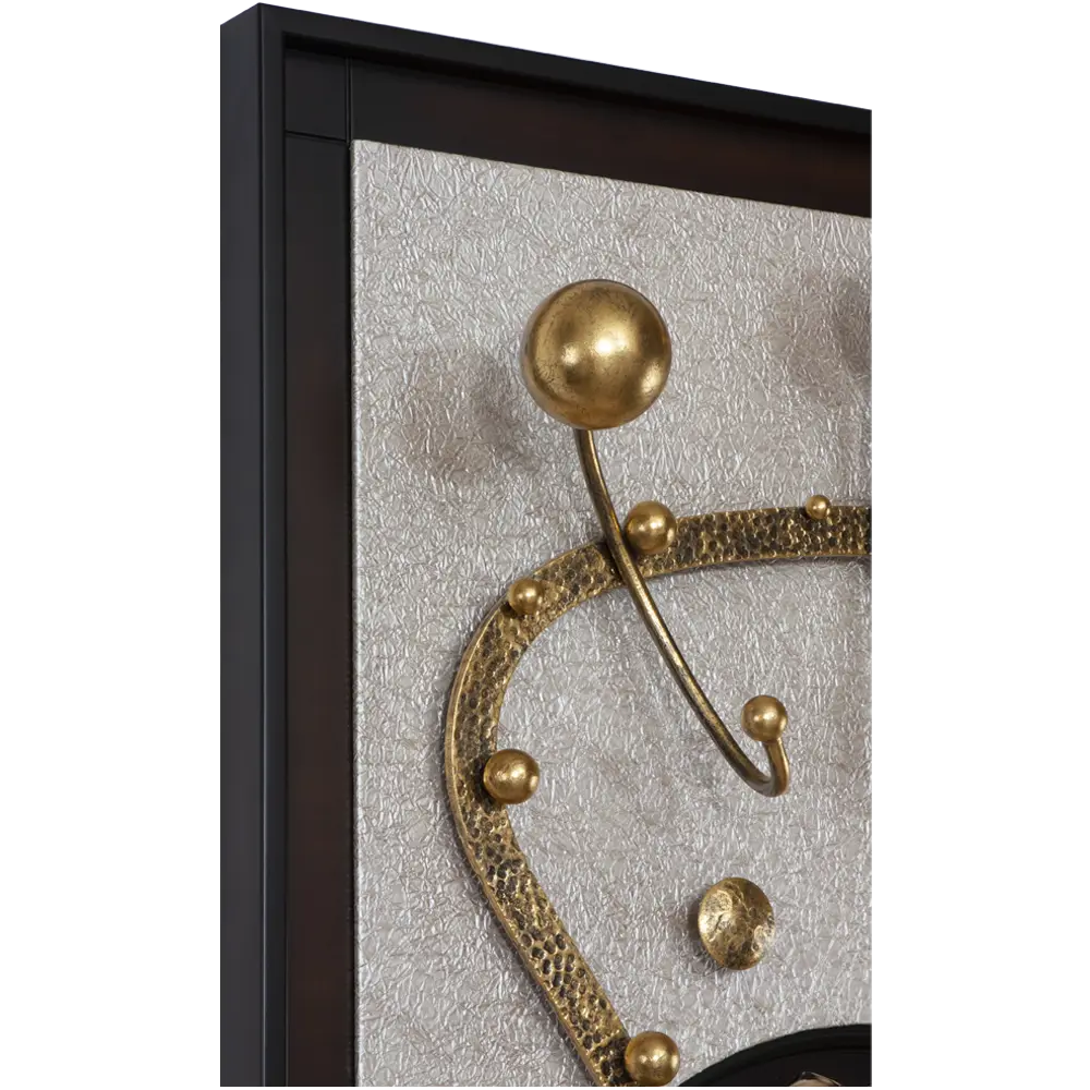 Фото 5 Вешалка настенная 3 крючка 80x146x21 см BOGACHO Heri цвет коричневый 15006_микс