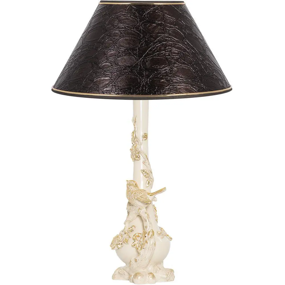 Фото Настольная лампа BOGACHO Терра СБ-184/АС/Глоси/шоколад цвет бежевый Фото Настольная лампа BOGACHO Терра СБ-184/АС/Глоси/шоколад цвет бежевый